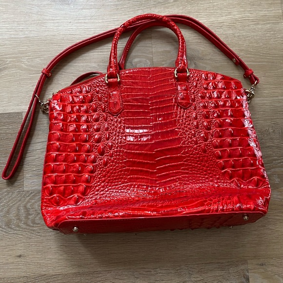 DUXBURY SATCHEL CARNATION MELBOURNE - Picture 3 of 7